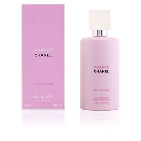 chance chanel eau tendre lait fondant pour le corps|chanel chance tendre lotion.